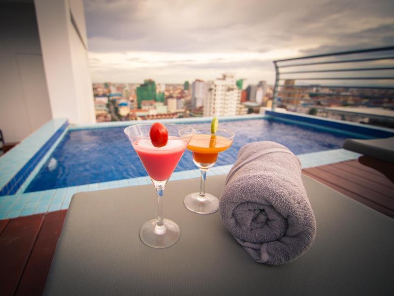 Colina Sky Hotel 金边 外观 照片